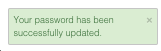 Password Change Successful